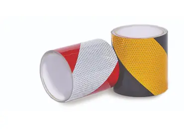 Reflektierende Warnmarkierung WT-5219 – rot-weiß | gelb-schwarz